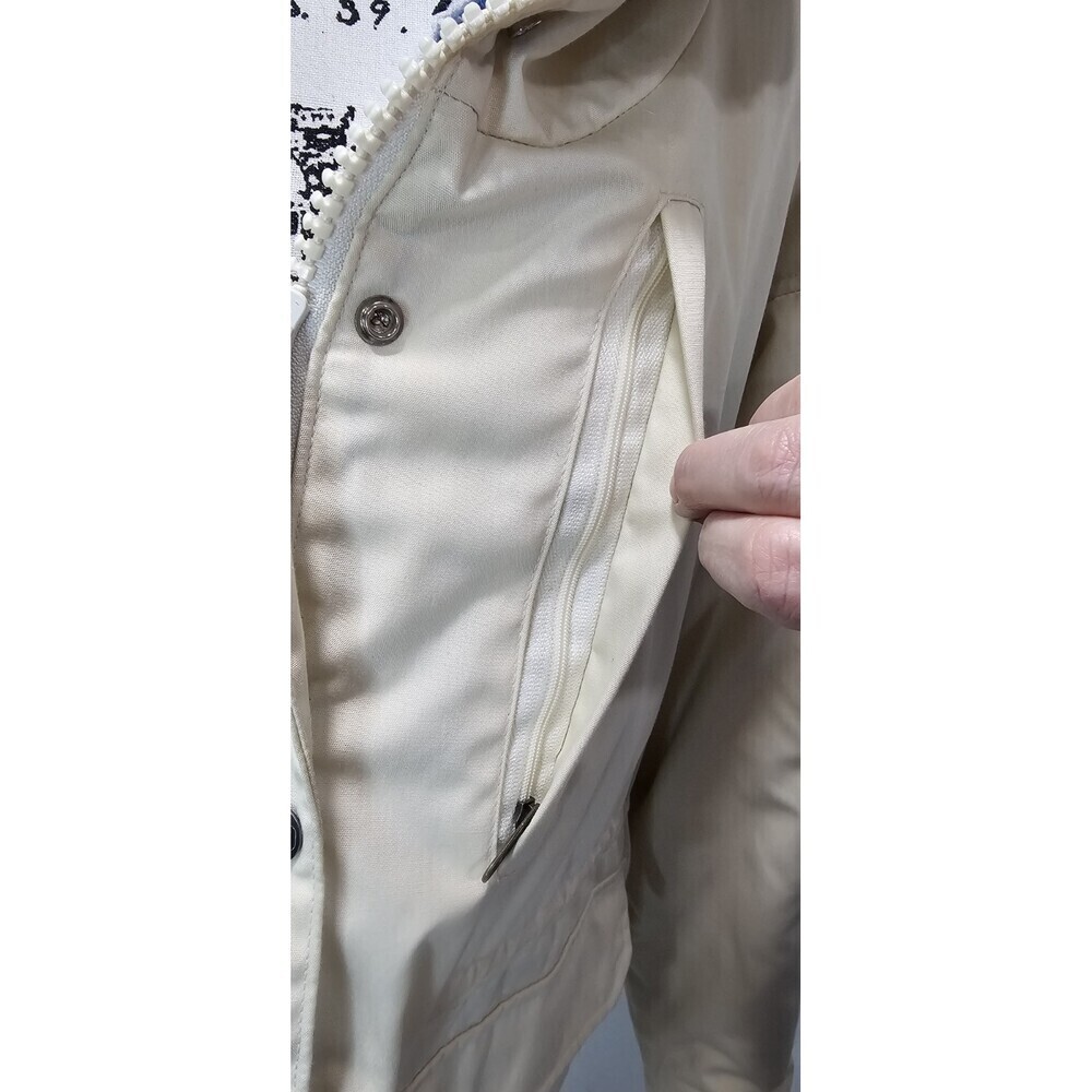 Vtg Woolrich Parka Wool Blanket Lined Hood W Coyote Fur Made In USA Sz XL - Picture 15 of 15